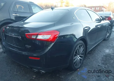 2017 Maserati Ghibli S Q4 z USA, uszkodzony, nr VIN ZAM57RTA3H1228960